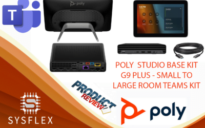 The Poly Studio Base Kit G9 Plus For Microsoft Teams Rooms – A Teams Solution For Small To Large Businesses