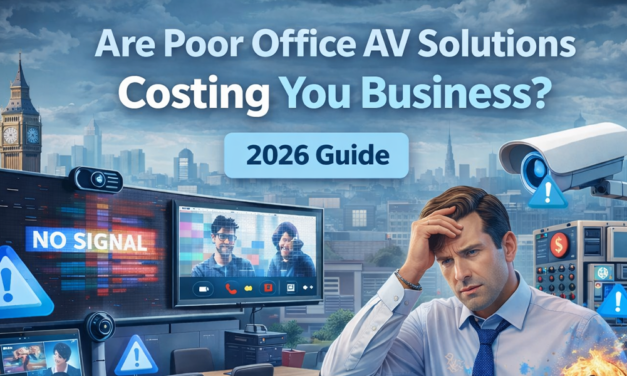 The Real Cost of Poor Office AV Solutions in the UK (2026 Guide)