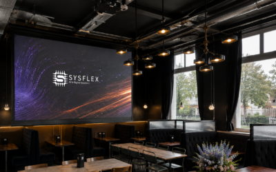 Case Study Bristol: 180-Inch Projector Screen & AV Installation for Restaurant and Event Venue